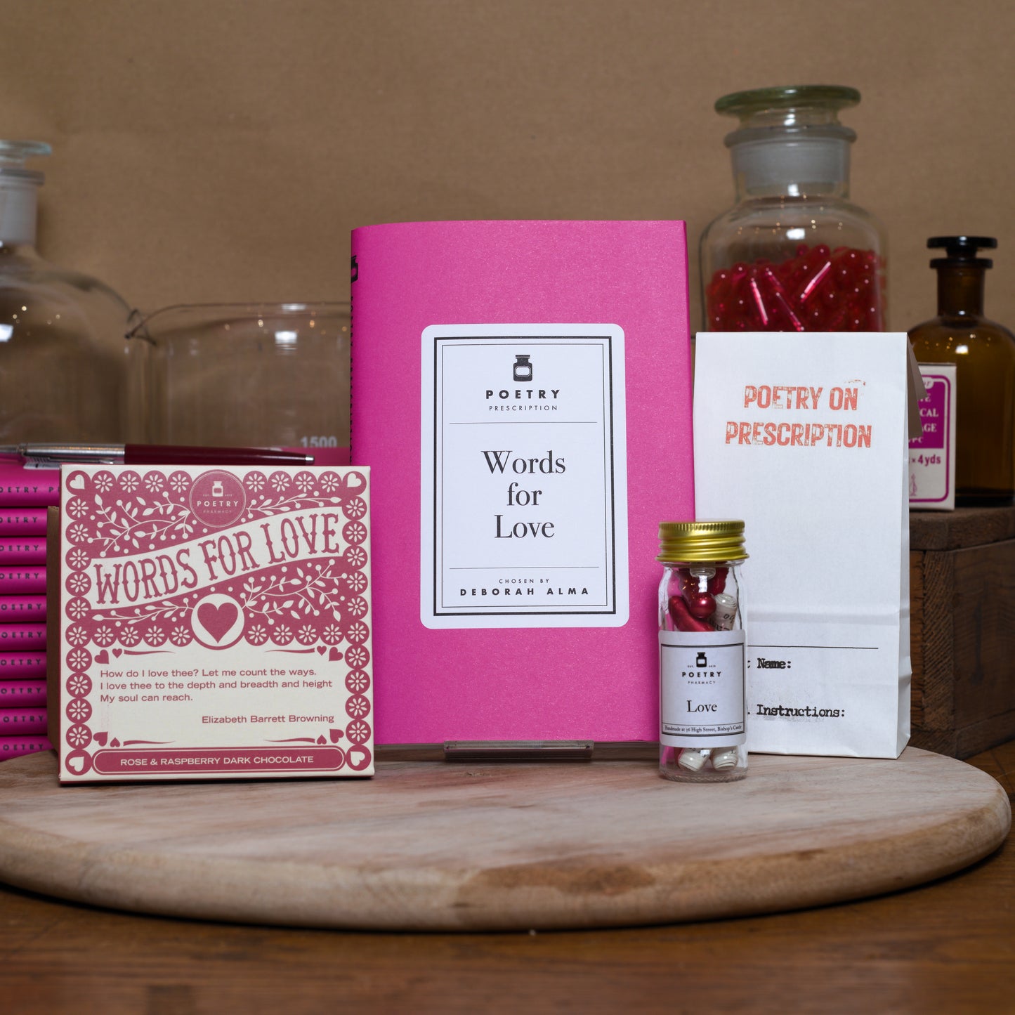 Words For Love - Poetry Prescription Gift Box