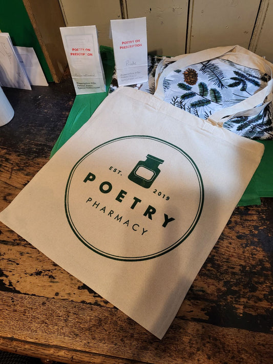 Poetry Pharmacy Tote Bag