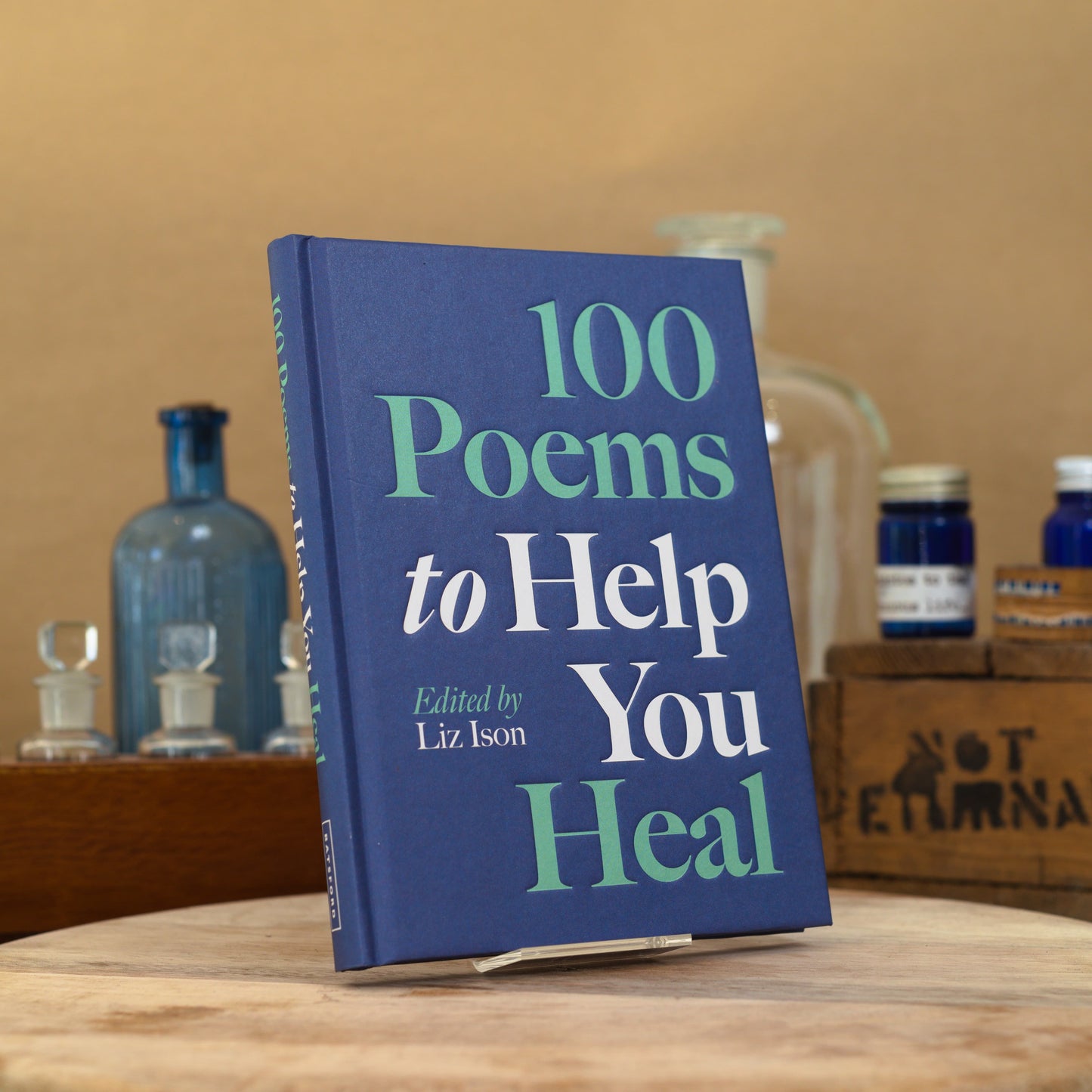 100 Poems to Help You Heal - Book + Pill Bottle bundle