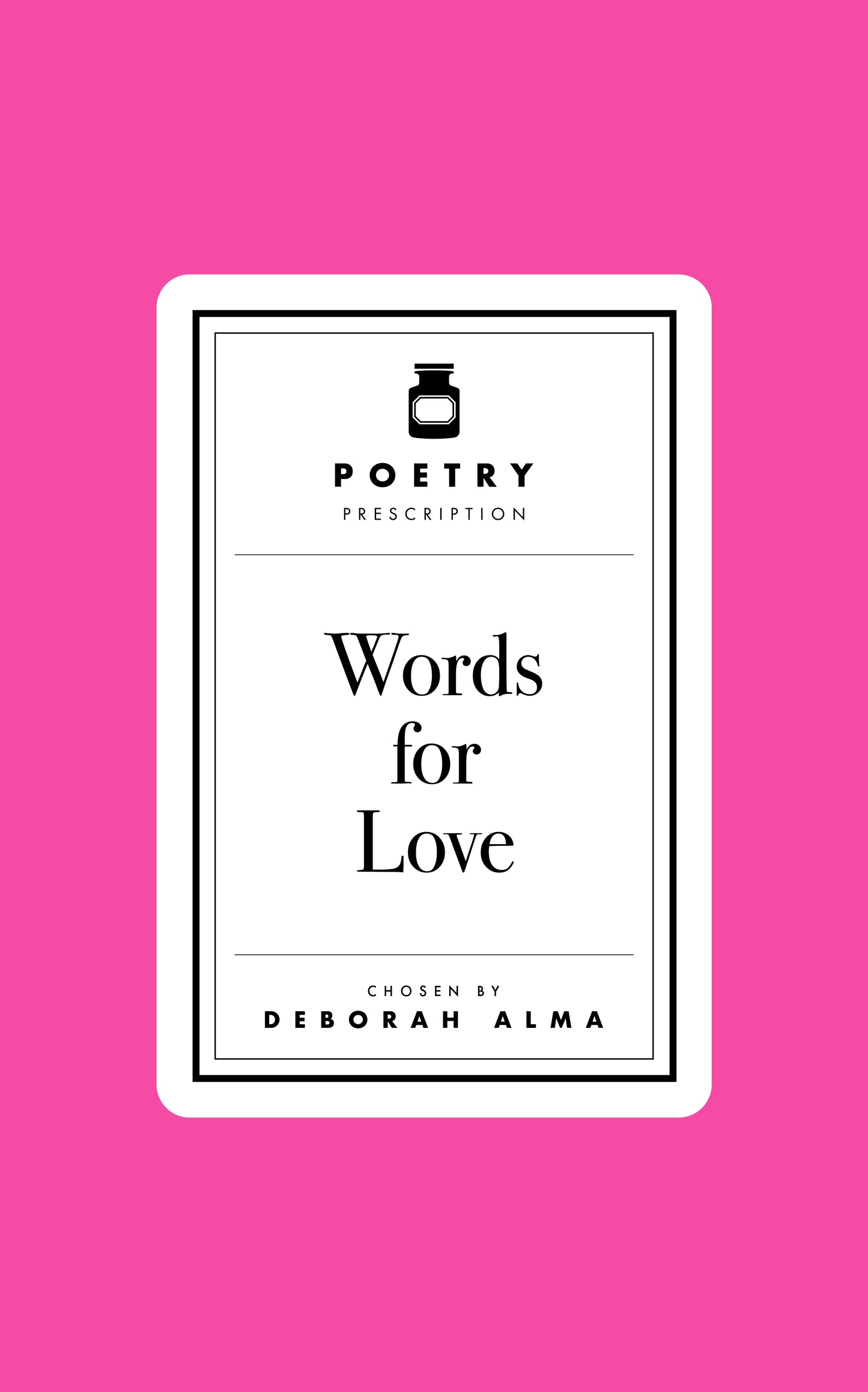 Poetry Prescription: Words for Love