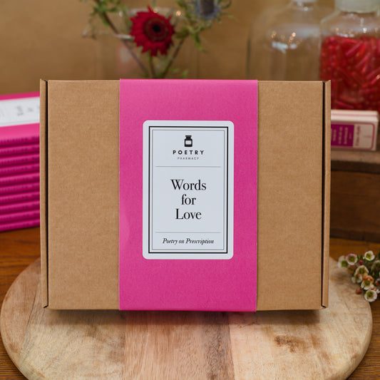 Words For Love - Poetry Prescription Gift Box